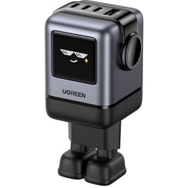 Φορτιστής Πρίζας Ugreen  Nexode RG Robot GaN USB-C/USB-A 100W - Μαύρο