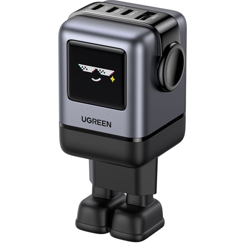 Φορτιστής Πρίζας Ugreen Nexode RG Robot GaN USB-C/USB-A 100W - Μαύρο