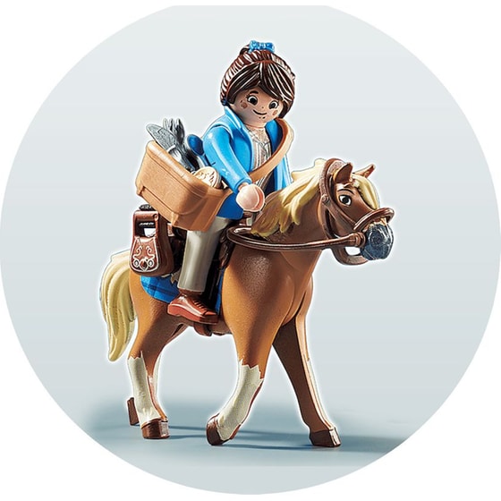 PLAYMOBIL® The Movie Η Μάρλα με το Άλογο της (70072) image 4