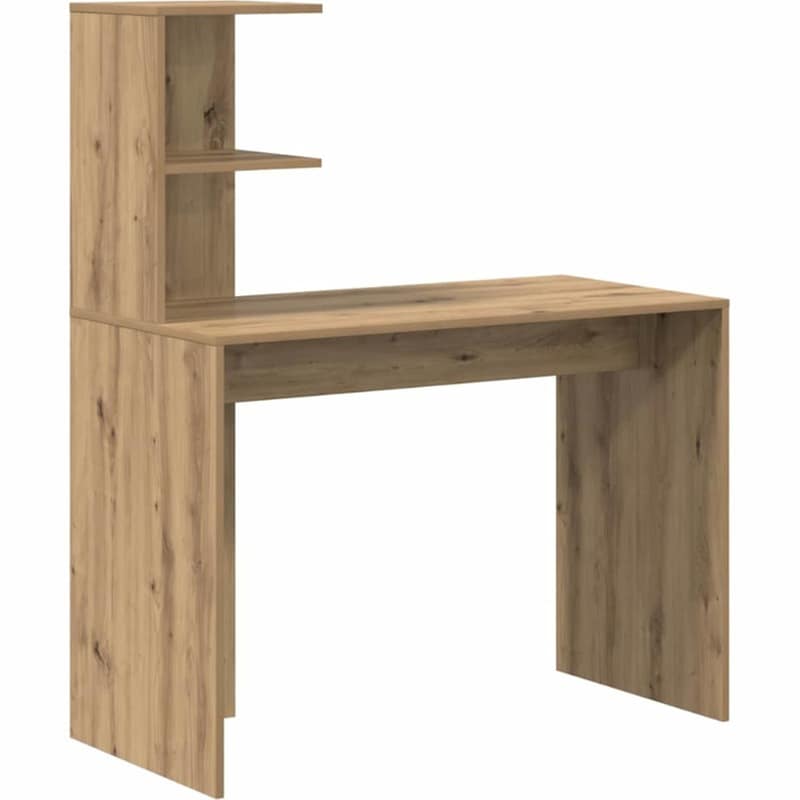 Γραφείο VidaXL από Επεξεργασμένο Ξύλο 102x50x124 cm - Artisan Δρυς