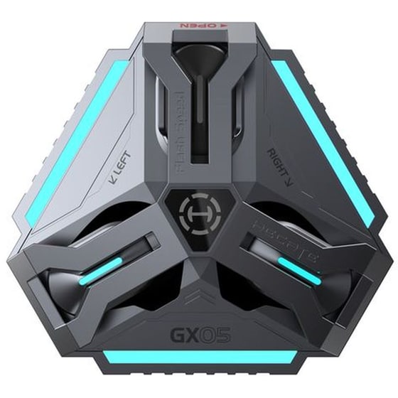 Ασύρματα Ακουστικά Edifier Hecate GX05 Bluetooth με RGB Φωτισμό Γκρι image 3