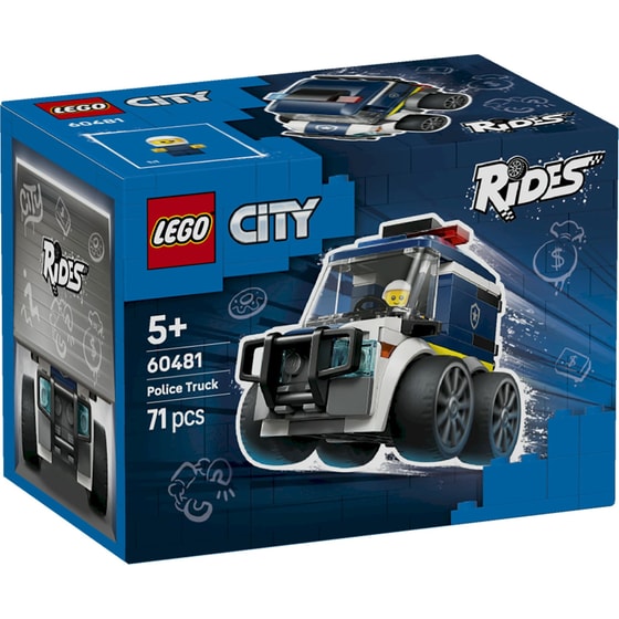 LEGO® City Rides - Police Truck (60481) image 0