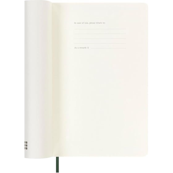 Ημερολόγιο Εβδομαδιαίο Moleskine 2025-2026 18ΜLarge Myrtle Green Soft image 3