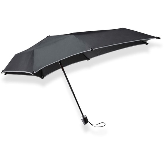 SENZ Black Reflecting Foldable Umbrella Mini - Pure Black image 0
