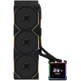 Lian Li HydroShift II LCD-S 360TL Υδρόψυξη AIO CPU με 3 Ανεμιστήρες 120mm και RGB Φωτισμό
