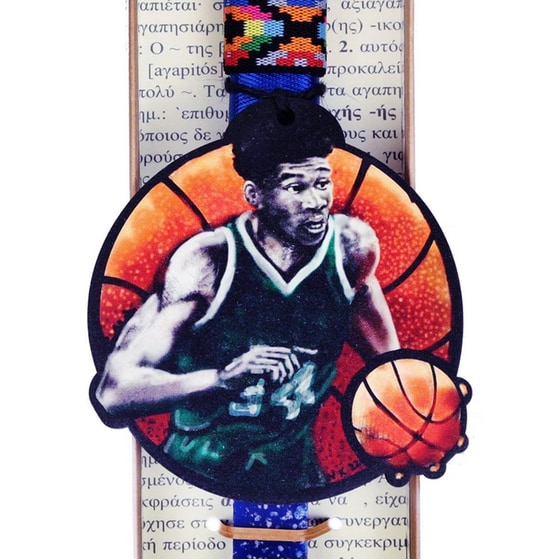 Λαμπάδα SYNCHRONIA 30 εκ. Μπάσκετ - Μπλε Ελεκτρίκ image 1