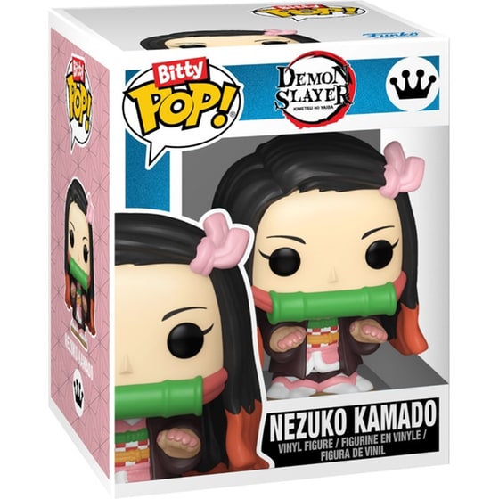 Funko Bitty Pop! 2-Pack: Demon Slayer - Tanjiro Kamado & Nezuko Kamado Vinyl Figures image 2