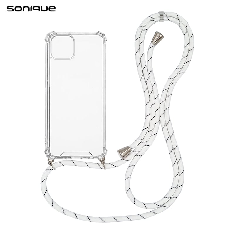 SONIQUE Θήκη Apple iPhone 14 Plus - Sonique Armor Clear - Rainbow Λευκό