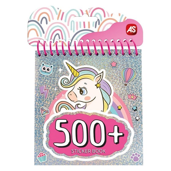 AS Company Sticker Book Τετράδιο Με 500 Αυτοκόλλητα image 2