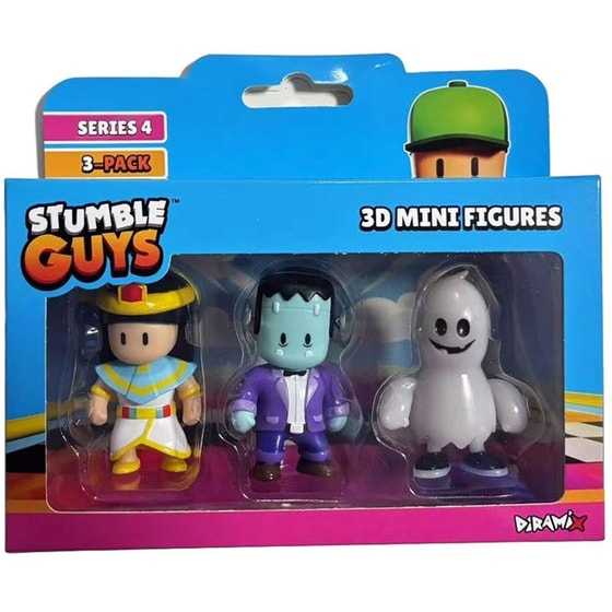 Just Toys Σετ Φιγούρες Stumble Guys Series 4 - 3 Σχέδια Τυχαία Επιλογή image 1