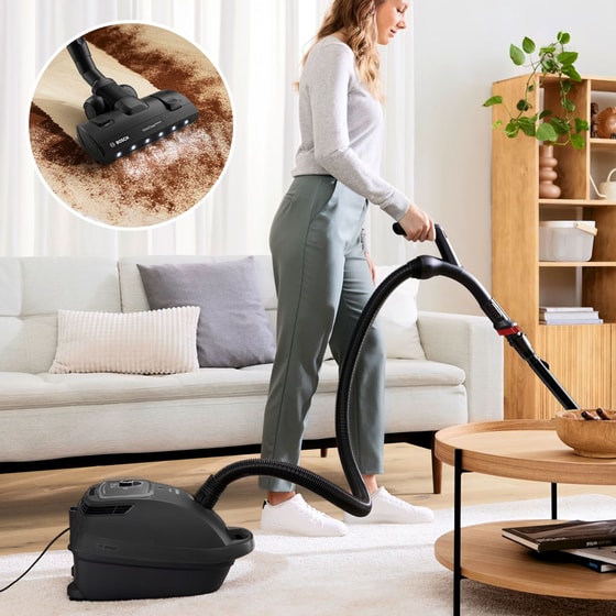 BOSCH SERIES 6 BGL6BA3L με Σακούλα 4 L Μαύρο Ηλεκτρική Σκούπα image 2