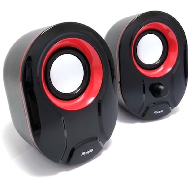 Ηχεία 2.0 Equip 245332 Stereo 3W - Red/Black