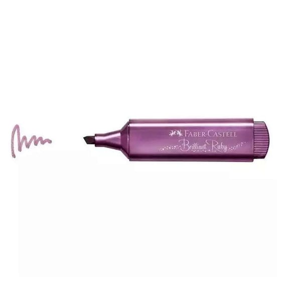 Μαρκαδόρος Υπογράμμισης Faber Castell Ruby Diamond Μωβ 2.0 mm image 1