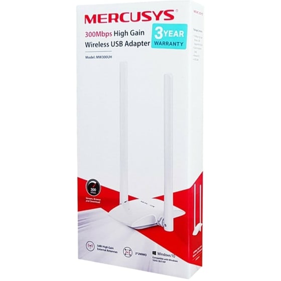 Mercusys MERMW300UH v1 Ασύρματος USB Αντάπτορας Δικτύου 300Mbps image 1