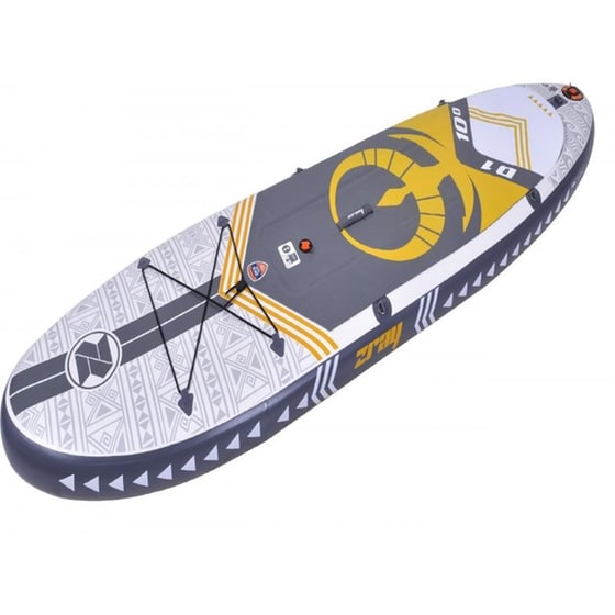 Φουσκωτή Σανίδα SUP ZRAY 305 x 81 cm - Λευκό/Γκρι/Κίτρινο image 1