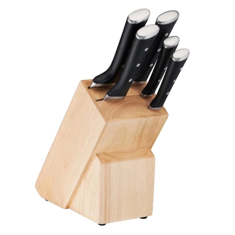 TEFAL Σετ Mαχαίρια Tefal K232S574 Ανοξείδωτα 5 Τμχ - Μαύρο