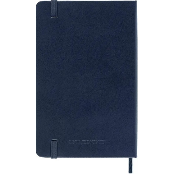Ημερολόγιο Εβδομαδιαίο Moleskine 2026 12Μ Pocket Saphire Blue Hard image 2