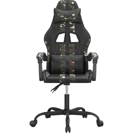 Καρέκλα Gaming VIDAXL 349530 από Τεχνητό Δέρμα - Μαύρο image 2