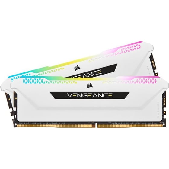 Corsair Vengeance Pro RGB CMH16GX4M2E3200C16W DDR4 3200MHz (2x8GB) image 0