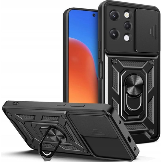 Θήκη Xiaomi Redmi 12 - Tech-Protect Camshield Pro - Black image 0