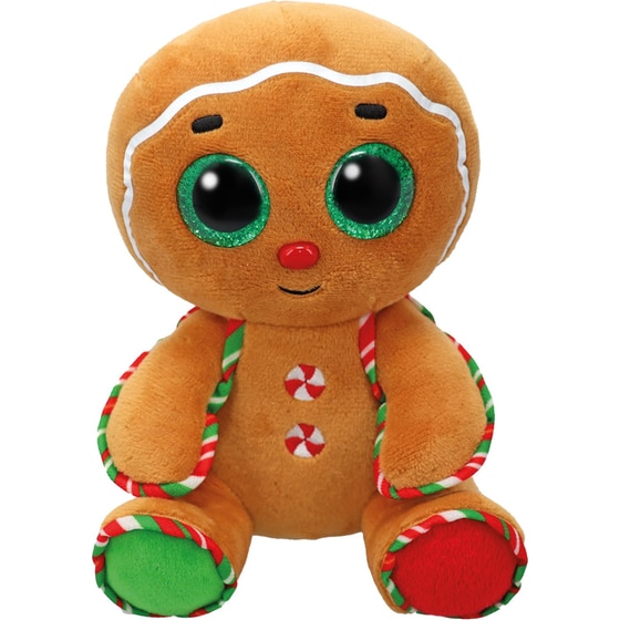 TY Beanie Boos Χνουδωτό Χριστουγεννιάτικο Μπισκοτάκι Καφέ 15εκ. image 0