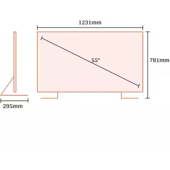 Hisense Mini-LED 55" 4K Smart Τηλεόραση 55U7NQ image 2