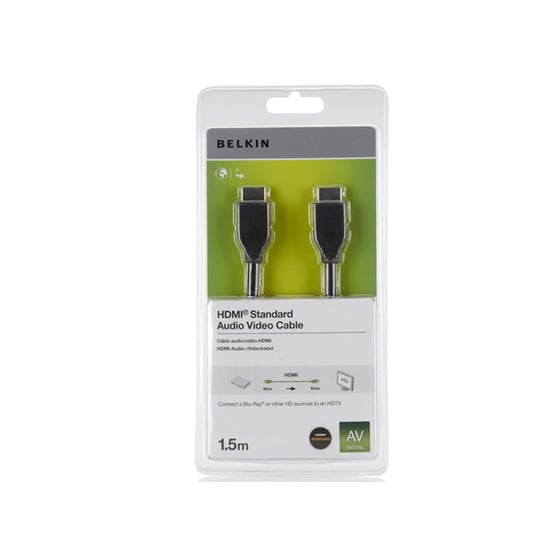 Belkin F3Y017CP1.5MBLK - HDMI - 1.5 m image 0