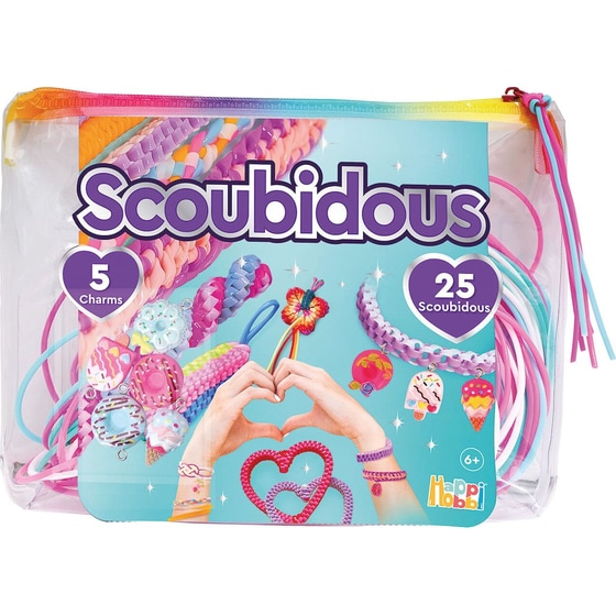 HappiHobbi Scoubidous Τσαντάκι με 25 Scoubidous & Αξεσουάρ - Τυχαία Επιλογή image 2