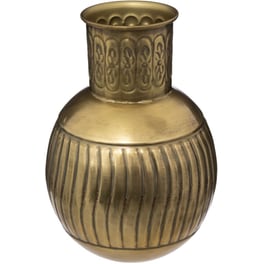 Διακοσμητικό Βάζο Spitishop Μεταλλικό 22x31.5 cm - Χρυσό