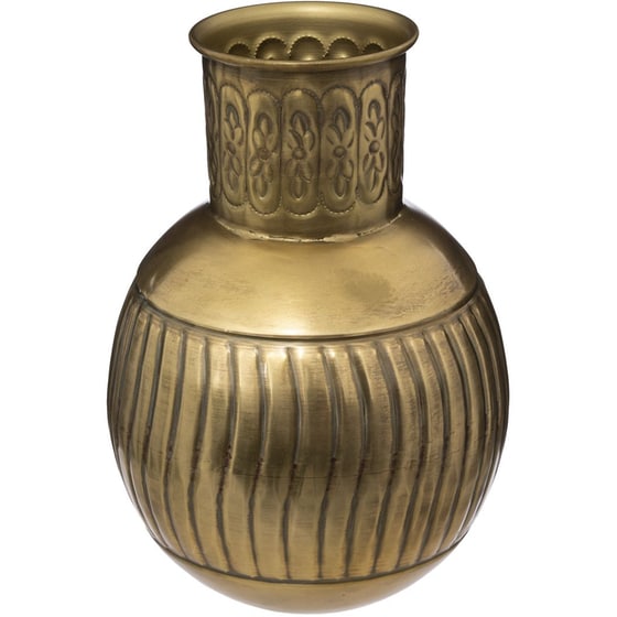 Διακοσμητικό Βάζο Spitishop Μεταλλικό 22x31.5 cm - Χρυσό image 0
