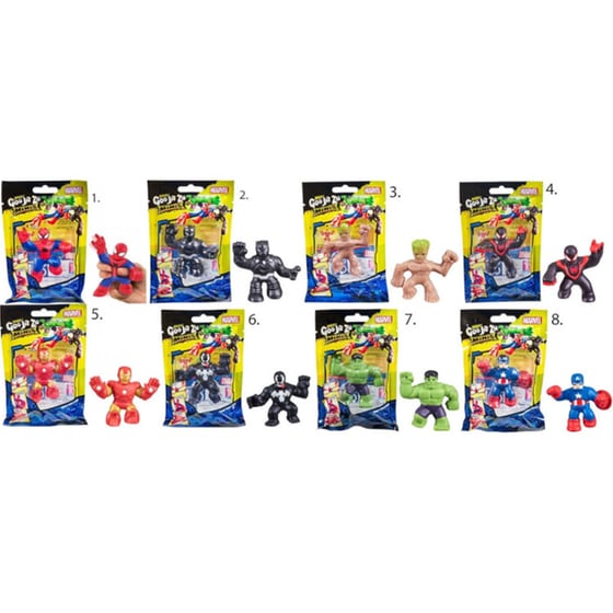 Giochi Preziosi Goo Jit Zu S4 Marvel Heroes (8 Σχέδια) image 0