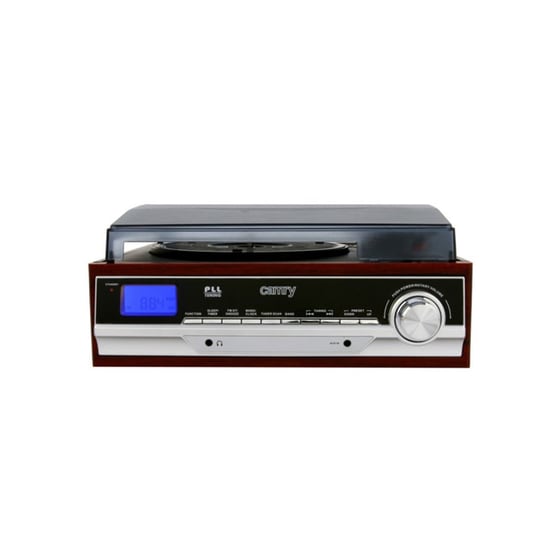 Πικαπ Camry Radio CR1113 Με Ενσωματωμένα Ηχεία - Καφέ image 4