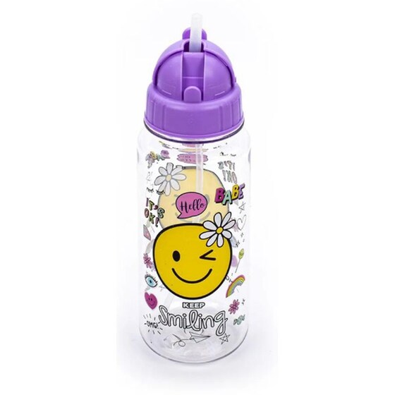Παγούρι&nbsp;Tri-Coastal&nbsp;Design&nbsp;Πλαστικό&nbsp;Με&nbsp;Καλαμάκι&nbsp;414ml&nbsp;Smile image 3