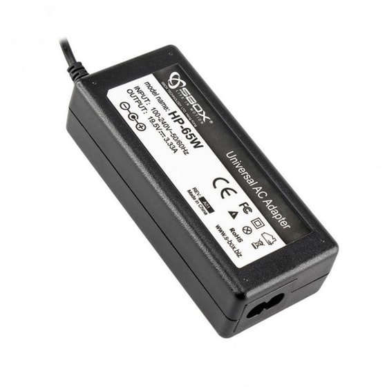 Φορτιστής SBOX HP-65W για laptop HP με υποδοχή 4.5x3.0mm - 65 W image 2