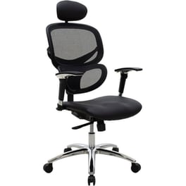 Καρέκλα Γραφείου Διευθυντή Freedom Pakoworld Premium Quality Μαύρο Pu-mesh – 076-000008