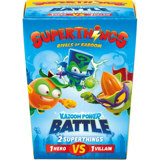 Superthings Μικροπλάσματα Power Battle Σετ 2&nbsp;Φιγούρες - Τυχαία Επιλογή image 0