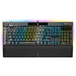 Corsair CH-912A01A-NA Μηχανικό/Οπτικό Gaming Ενσύρματο Πληκτρολόγιο RGB Μαύρο (US)