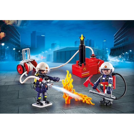 PLAYMOBIL® City Action Πυροσβέστες με Αντλία Νερού (9468) image 2