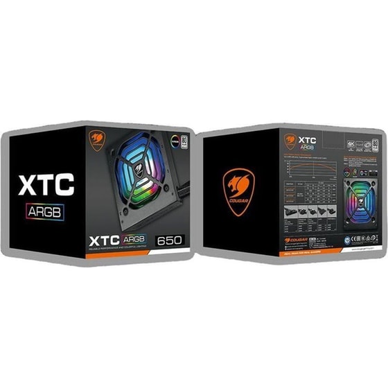 Τροφοδοτικό Υπολογιστή Cougar 650W - Μαύρο image 5