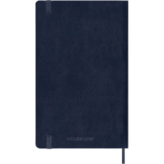 Ημερολόγιο Ημερήσιο 2027 Moleskine 12M L Soft Cover Μπλε image 5