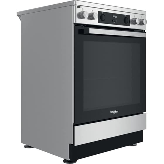 WHIRLPOOL WS68V8CCXT 83 Lt Inox Ηλεκτρική Κουζίνα Κεραμική image 4