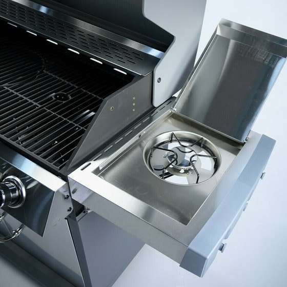 BORMANN Elite BBQ5200 με Μαντεμένια Σχάρα και 6 Εστίες 21.6kW Ψησταριά Υγραερίου image 1
