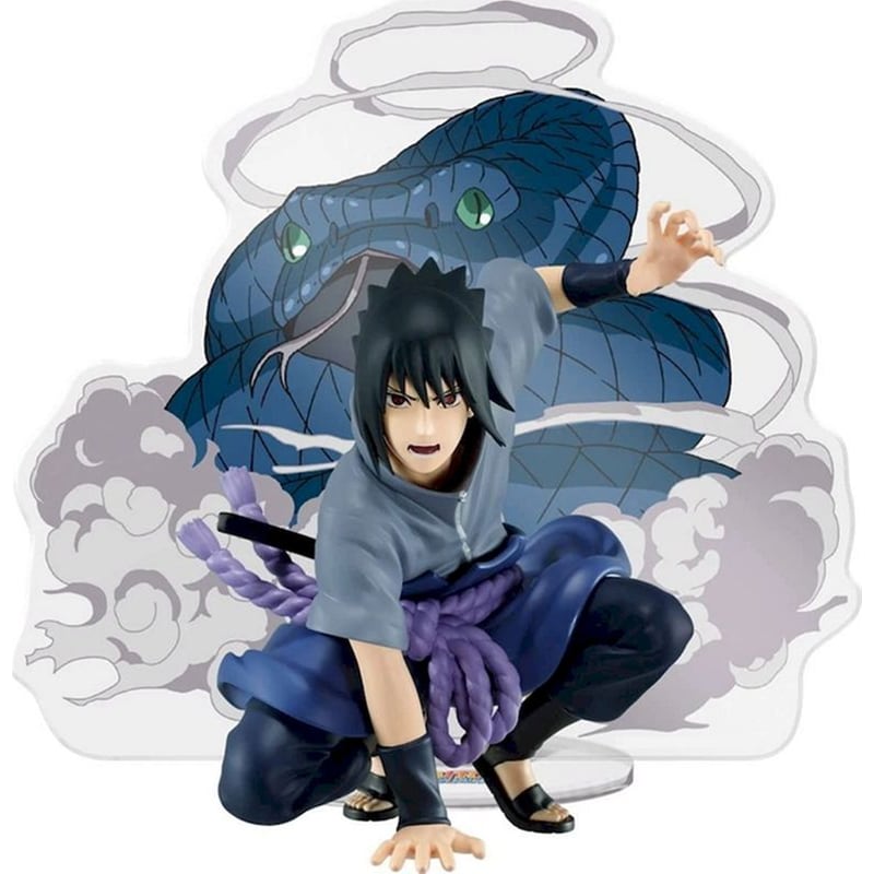 BANPRESTO CO Φιγούρα Αγαλματίδιο BANPRESTO CO Naruto Shippuden Sasuke Uchiha (9cm)