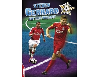 Steven Gerrard and Theo Walcott image 0