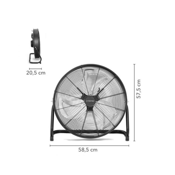 TROTEC 180048 120W 50cm Ανεμιστήρας Δαπέδου image 3