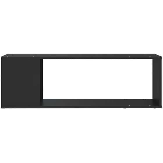 Έπιπλο Τηλεόρασης VidaXL από Μοριοσανίδα 100x24x32cm - Μαύρο image 2