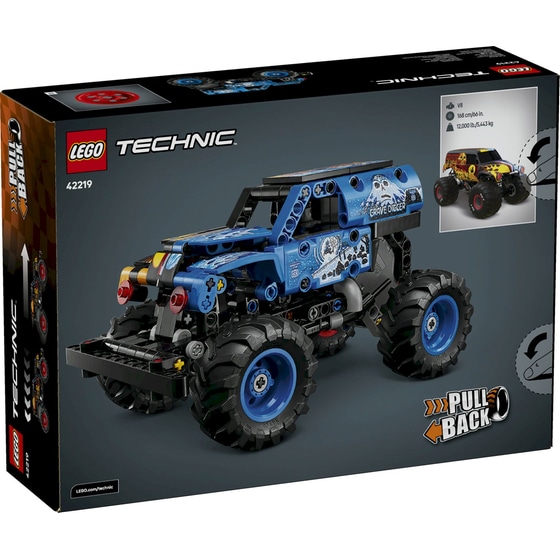 LEGO® Technic Monster Jam™ Grave Digger™ Fire and Ice (42219) image 3