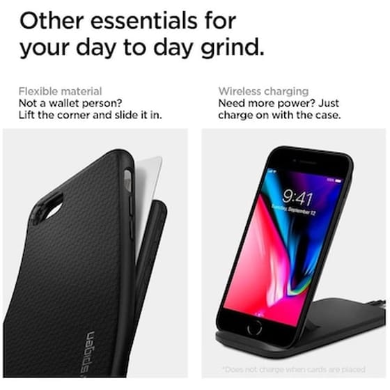 Θήκη Apple iPhone 7/8 - Spigen Liquid Air - Μαύρο image 3