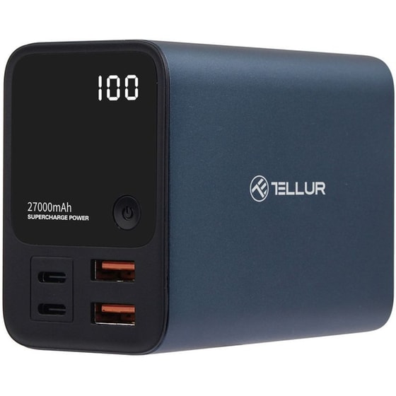 Powerbank Tellur PD903 Ultra Pro 27.000mAh - Μπλε image 0