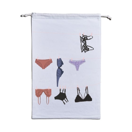Καλάθι Απλύτων Chic Mic Βαμβακερό Intimates 40x60 cm - Πολύχρωμο image 1